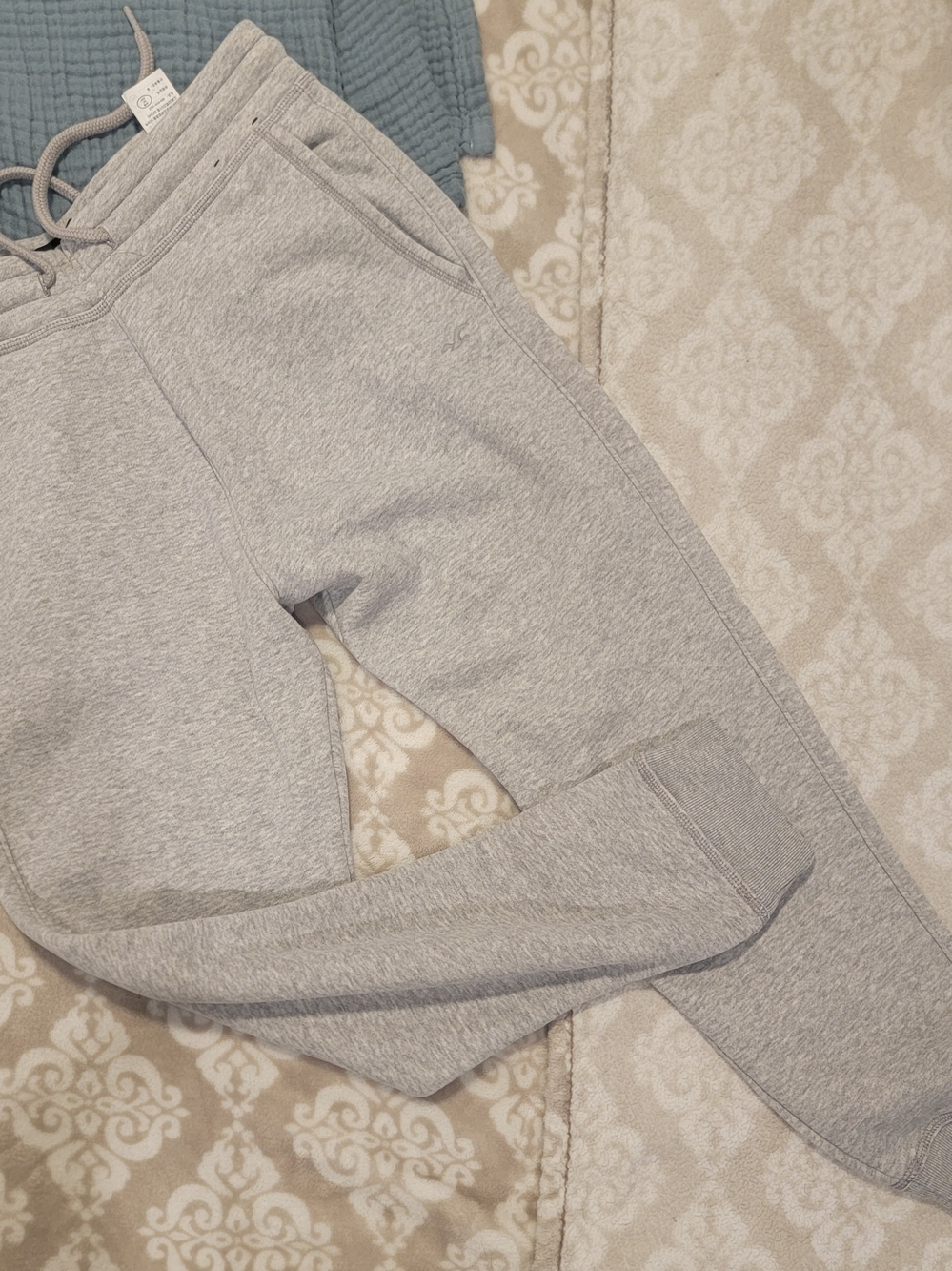 Hollister Light Gray Cozy Sweatpants